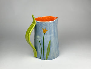 Flower Garden Pitcher.