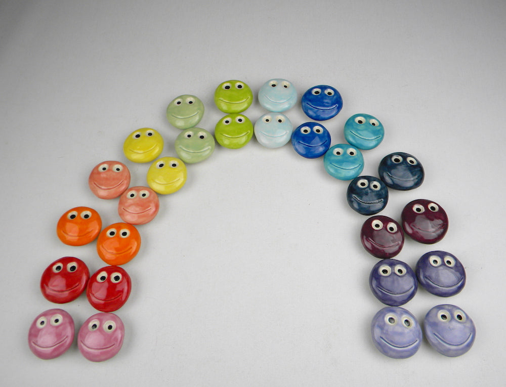 Happy face magnets